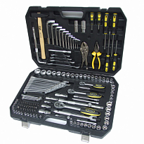 Набор инструмента ER-80142 1/4"&3/8"&1/2"DR 6-гр 142пр  ЭВРИКА 1/2